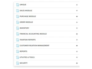 reckon sales modules