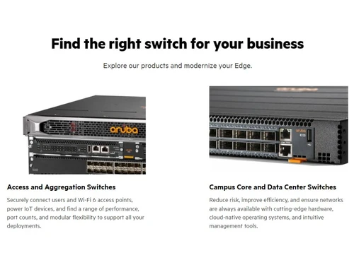 Aruba Switches Access