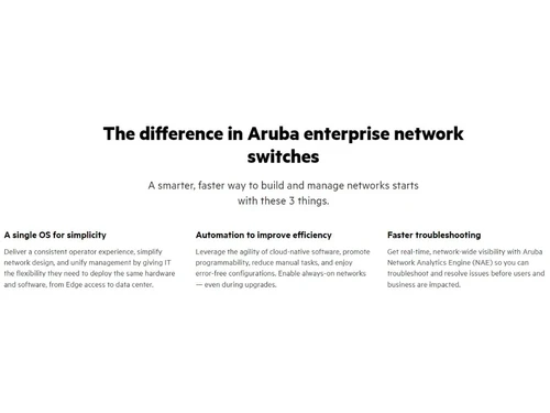 Aruba Switches Automation