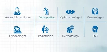 Trio Hospital management dashboard