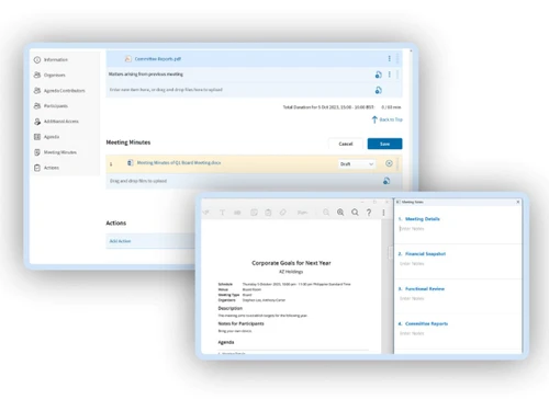 azeus convene software-portal