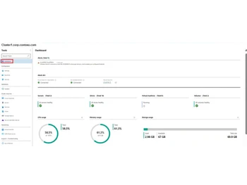 Azure Stack HCI Dashboard