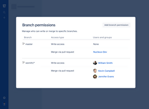 bitbucket branch permission