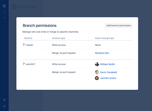 bitbucket branch permission