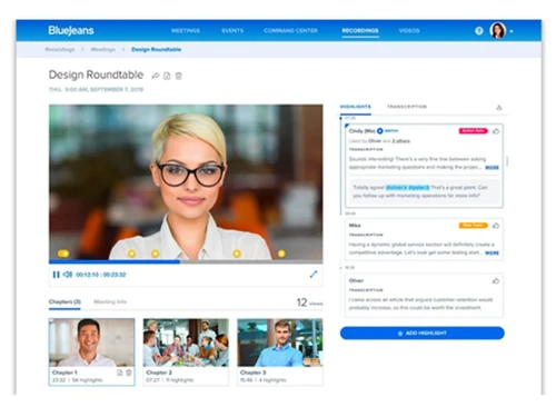 bluejeans network software-design