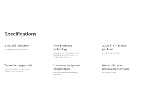 Canon Dreamlabo 5000 specs