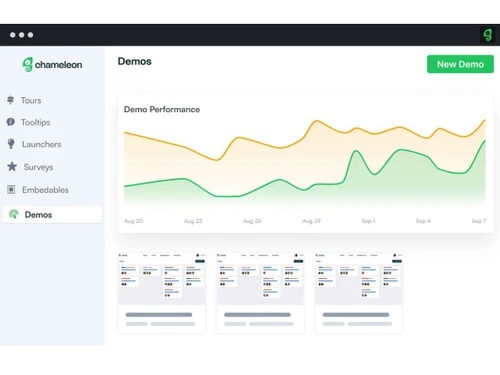 chameleon digital adoption-demos