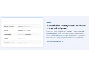 Chargify Subscription management