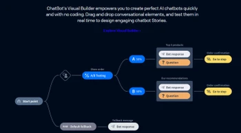 chatbot visual builder