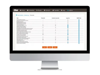 Cleo High Speed File Transfer Monitoring