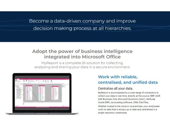 quick myreports features