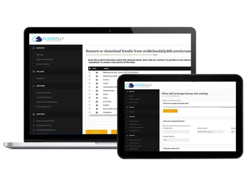 cloudally saas backup