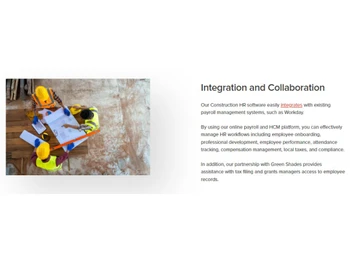 CMiC Financials Integration