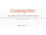 codeigniter overview
