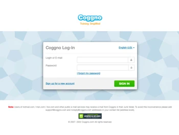Coggno log in