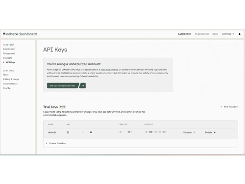 Cohere-API