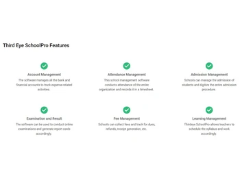 Third Eye SchoolPro features