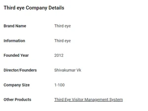 Third Eye SchoolPro specifications