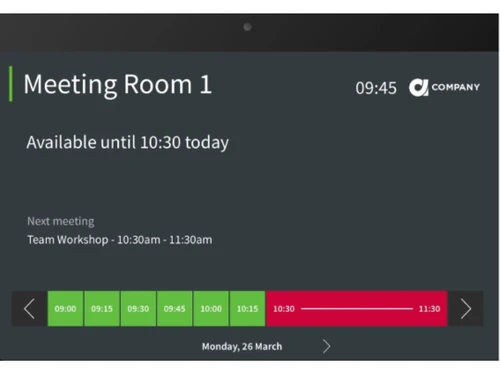 meeting room booking-today