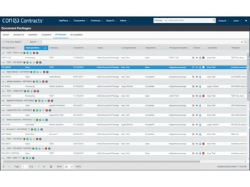 Conga Contracts Document Packages