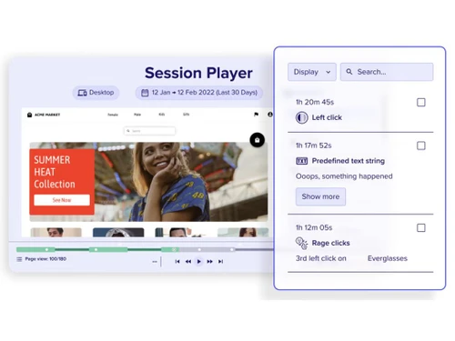 Contentsquare Session Replay