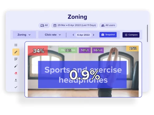 Contentsquare Zone Based Heatmaps