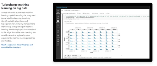azure databricks machine learning on big data