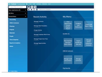 Deltek Costpoint Interface
