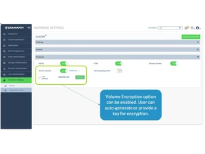 Diamanti Advanced Settings