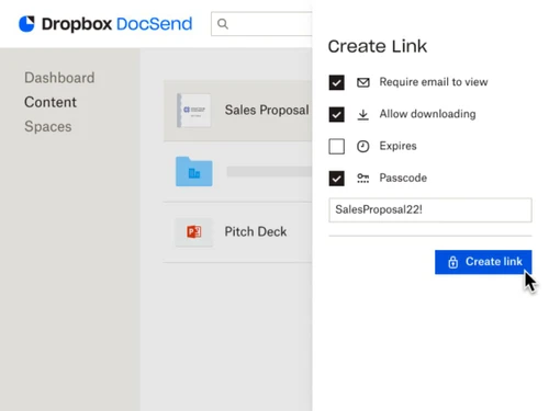 DocSend-secure sharing