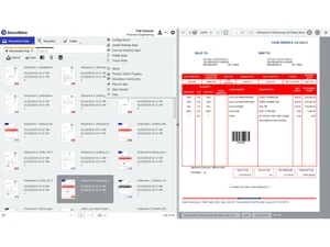DocuWare-user interface