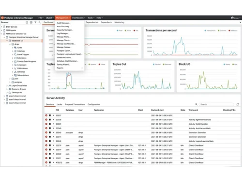 Edb Postgres Advanced Server management