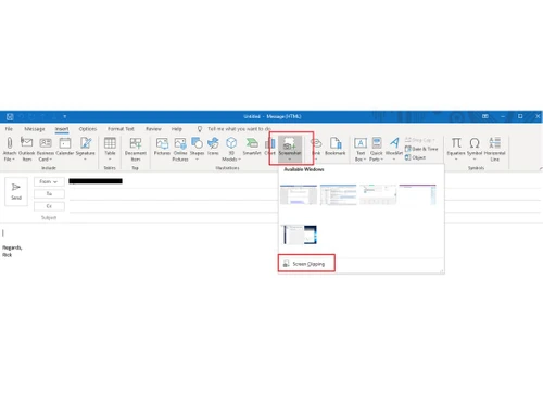 Microsoft Office 365 for Business (MOLP) Screen Clipping