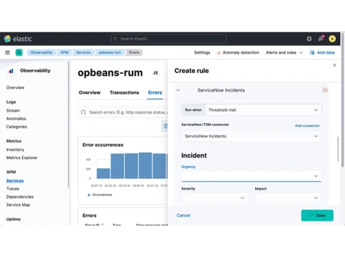 Elk Kibana Create Rule
