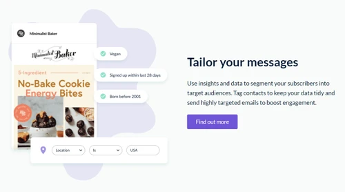 emailoctopus tailor your messages