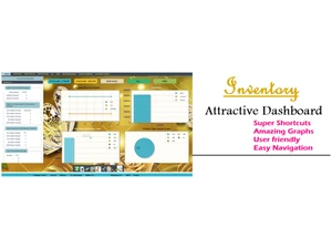 MarvelSoft Jewellery ERP Software dashboard