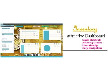 MarvelSoft Jewellery ERP Software dashboard