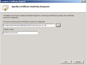 Entrust SSL Certificates Installation