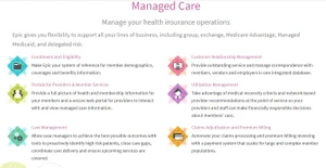 EPIC Healthcare Software care