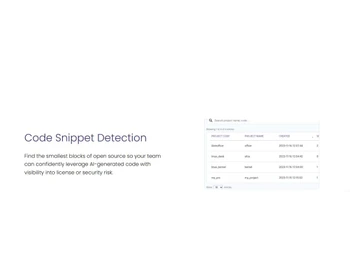 Fossid Snippet Detection