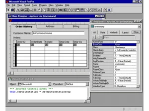 visual foxpro dashboard