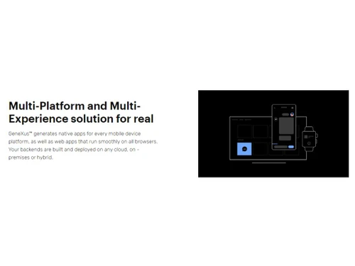 GeneXus-Multi-platform Multi Experience