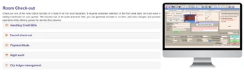 WeltraumSoft PMS room checkout