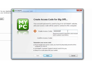 gotomypc-access code