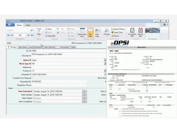 iMaint CMMS Work Order