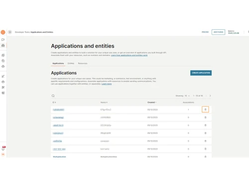 infobip software-entities