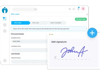 ismartrecruit offer letter