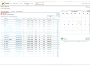 kuebix tms dashboard