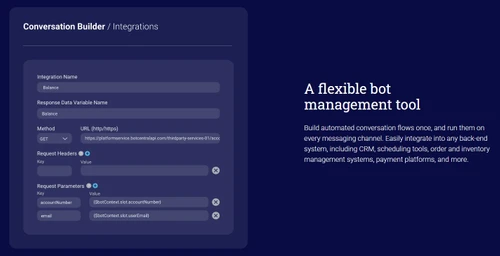 liveperson bot management tool