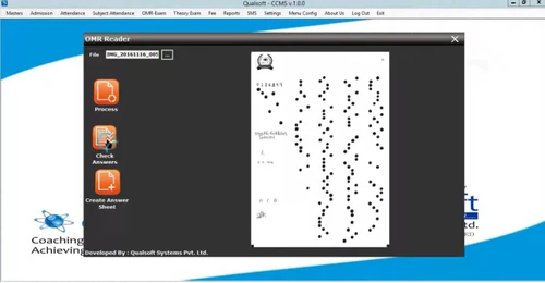 Qualsoft OMR reader